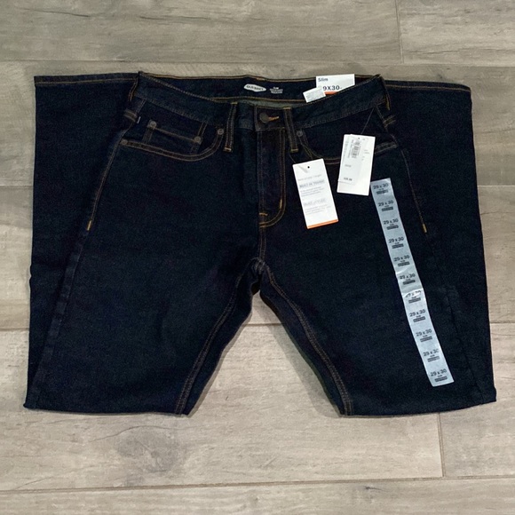 Men’s Slim Old Navy Dark blue jeans size 29x30 - Picture 5 of 5